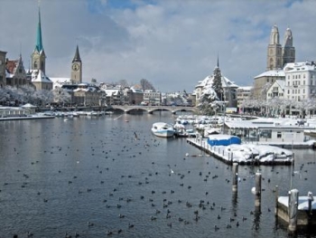 Zürich im Winter